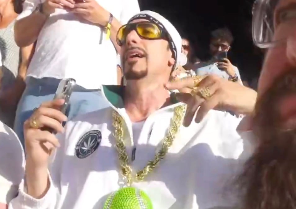 Sacha Baron Cohen brings Ali G character back to life at Wimbledon