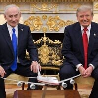 Prime Minister Benjamin Netanyahu (left) and US President Donald Trump meet in the Oval Office on July 28, 2026. (GPO)