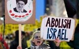 Anti-Israel demonstrators protest against the war in Iran on March 2, 2026, in New York City. (Adam Gray / Getty Images via AFP)