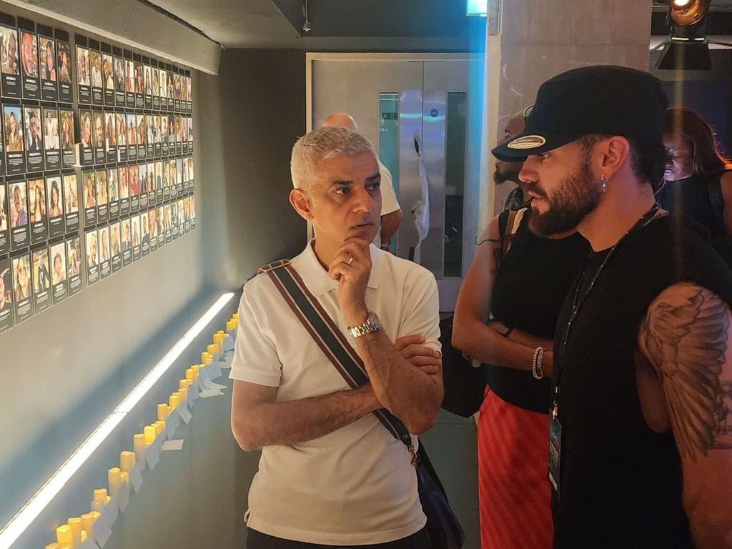London mayor visits Nova exhibit: ‘It's really important that they're not forgotten'