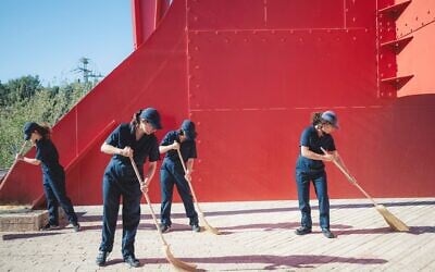 'Vacuum Service,' part of the Outdoor Sculpture series for the Manofim Festival, July 14-19, 2026. (Michal Shahar) 'Vacuum Service,' part of the Outdoor Sculpture series for the Manofim Festival, July 14-19, 2026. (Michal Shahar)