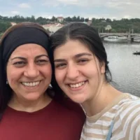 An undated photo showing Mali (left) and Liel Yahalomi, an Israeli mother and daughter who are reported to be missing in Vienna, Austria. (Israel's Embassy in Austria)