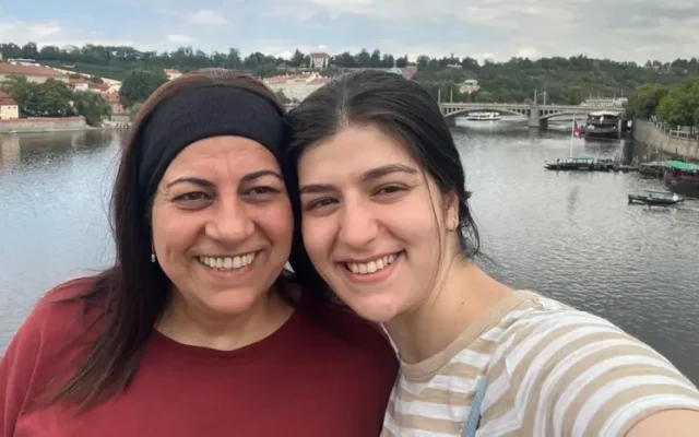 An undated photo showing Mali (left) and Liel Yahalomi, an Israeli mother and daughter who are reported to be missing in Vienna, Austria. (Israel's Embassy in Austria)