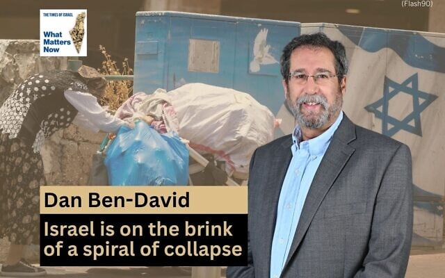 Tel Aviv University Prof. Dan Ben David joins host Amanda Borschel-Dan on this week's What Matters Now podcast. (Courtesy/Flash90)