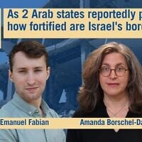 Military correspondent Emanuel Fabian joins host Amanda Borschel-Dan on today's Daily Briefing podcast. (AP/ToI)