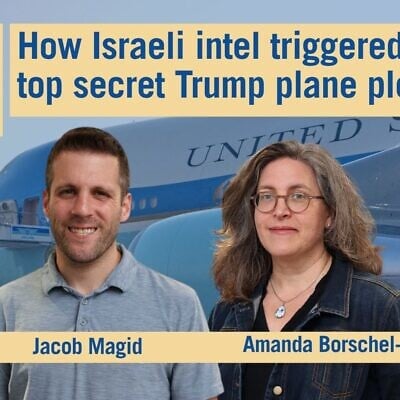 US bureau chief Jacob Magid joins host Amanda Borschel-Dan for today's Daily Briefing podcast. (ToI/AP)
