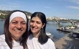 An undated photo showing Mali (left) and Liel Yahalomi, an Israeli mother and daughter who went missing in Vienna on August 7, 2026, and were found alive and well in Argentina on August 14, 2026. (Israel's Embassy in Austria)