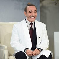 John Galliano speaks onstage during Vogue’s Forces of Fashion Conference at Milk Studios on October 12, 2017, in New York City. (Dimitrios Kambouris/Getty Images/AFP)