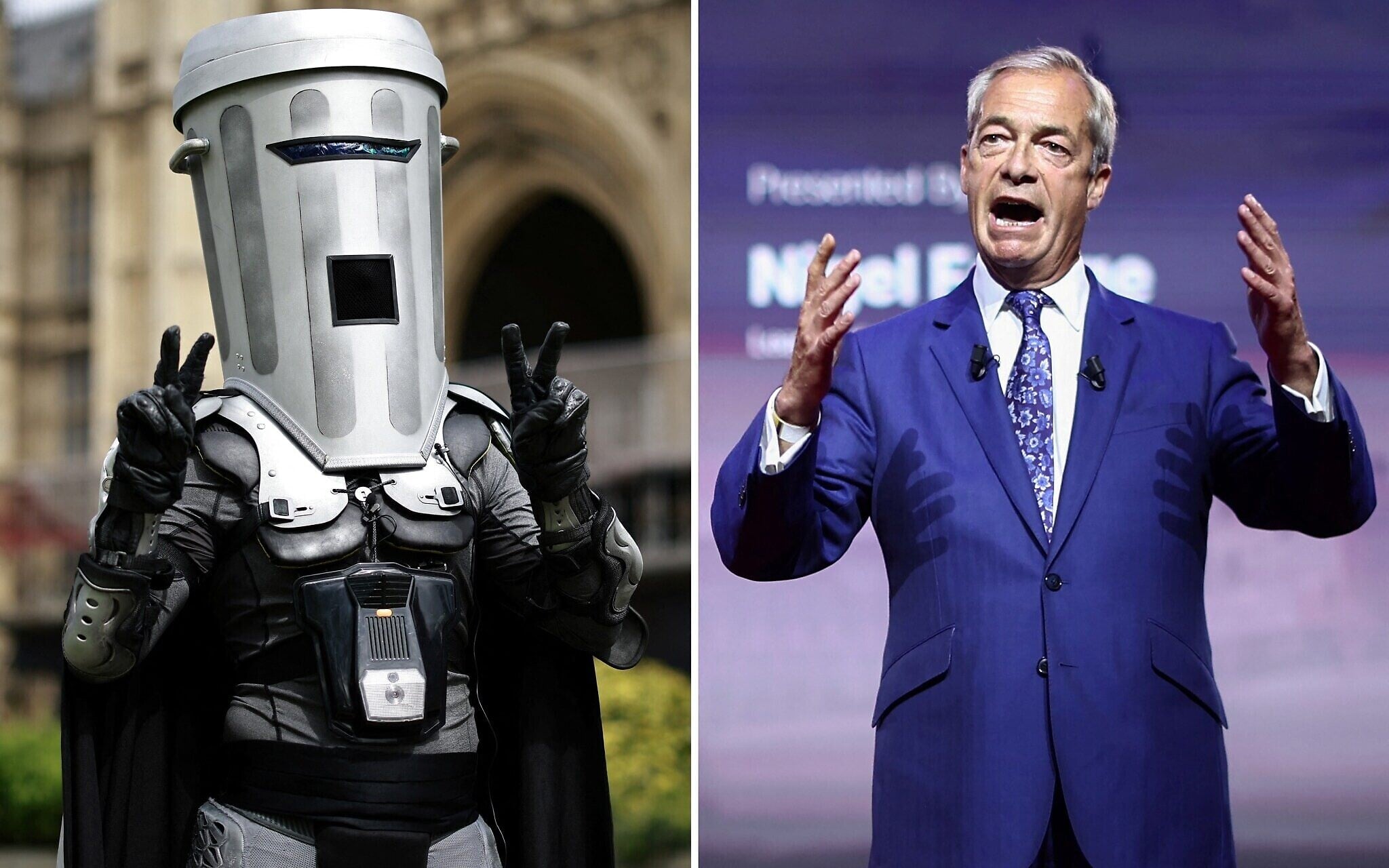 Accused of calling stunt election to avoid scrutiny, UK’s Farage faces joke...
