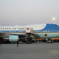 Airforce One sits on the tarmac before US President Donald Trump departs following the NATO summit at Ankara International Airport in Ankara, Turkey, July 8, 2026. (AP Photo/Alex Brandon)