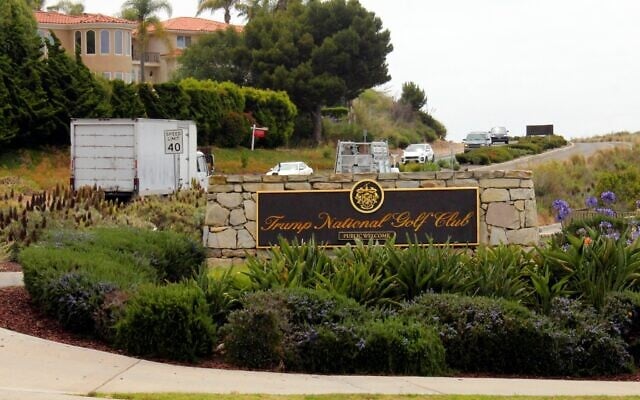 The entrance to Trump National Golf Club Los Angeles, in Rancho Palos Verdes, Calif., is seen in this photo, July 2, 2020. (AP Photo/John Antczak) The entrance to Trump National Golf Club Los Angeles, in Rancho Palos Verdes, Calif., is seen in this photo, July 2, 2020. (AP Photo/John Antczak)