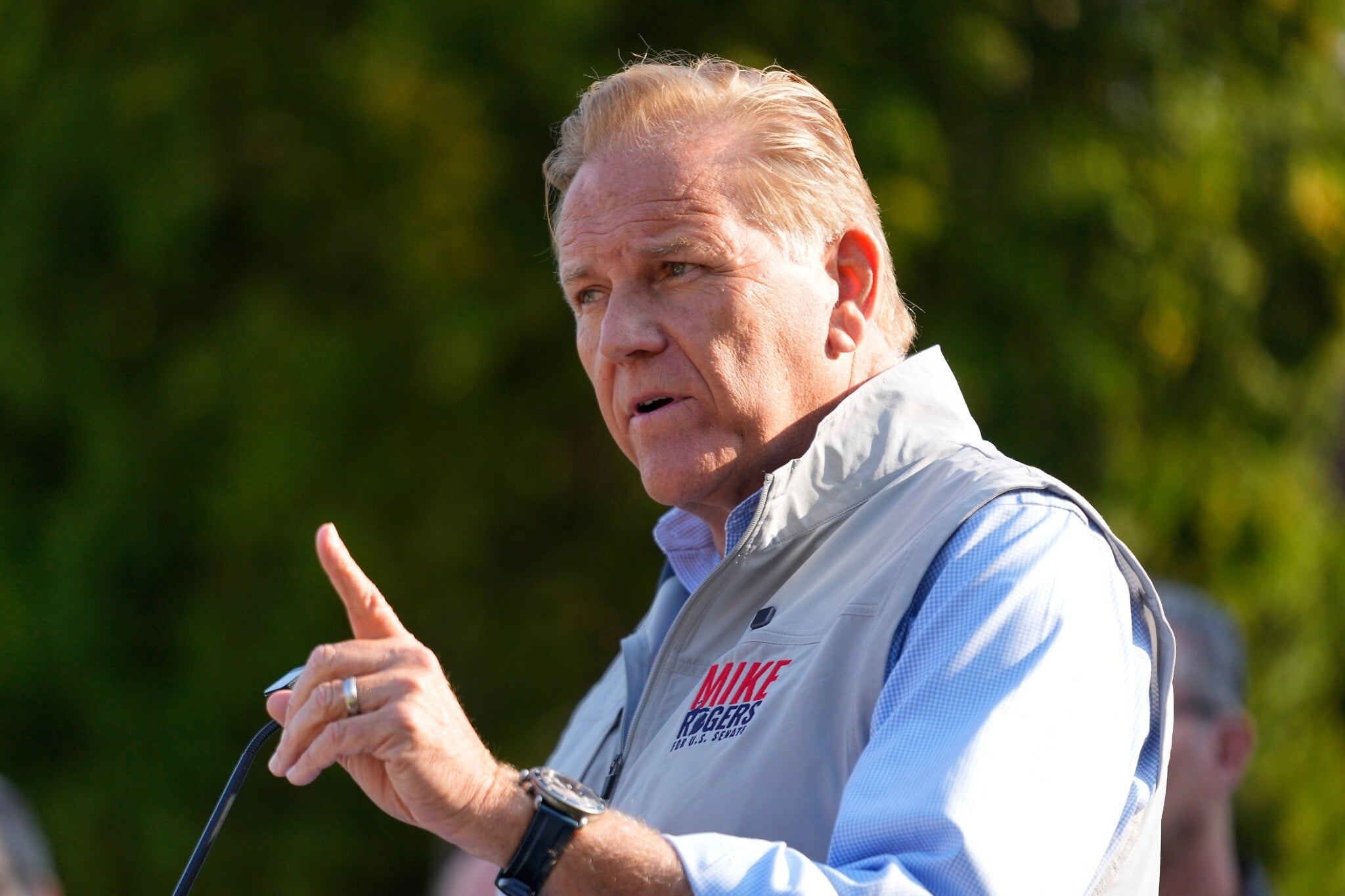 Michigan GOP Senate candidate Mike Rogers said to ask AIPAC not to campaign on...