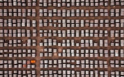 Rolled coils of steel sit in the yard at the ArcelorMittal Dofasco steel plant in Hamilton, Ont. on August 20, 2026. (Nick Iwanyshyn/The Canadian Press via AP) Rolled coils of steel sit in the yard at the ArcelorMittal Dofasco steel plant in Hamilton, Ont. on August 20, 2026. (Nick Iwanyshyn/The Canadian Press via AP)