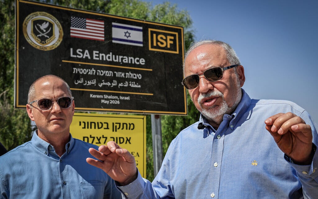 Liberman rules out participation in minority government floated by Eisenkot