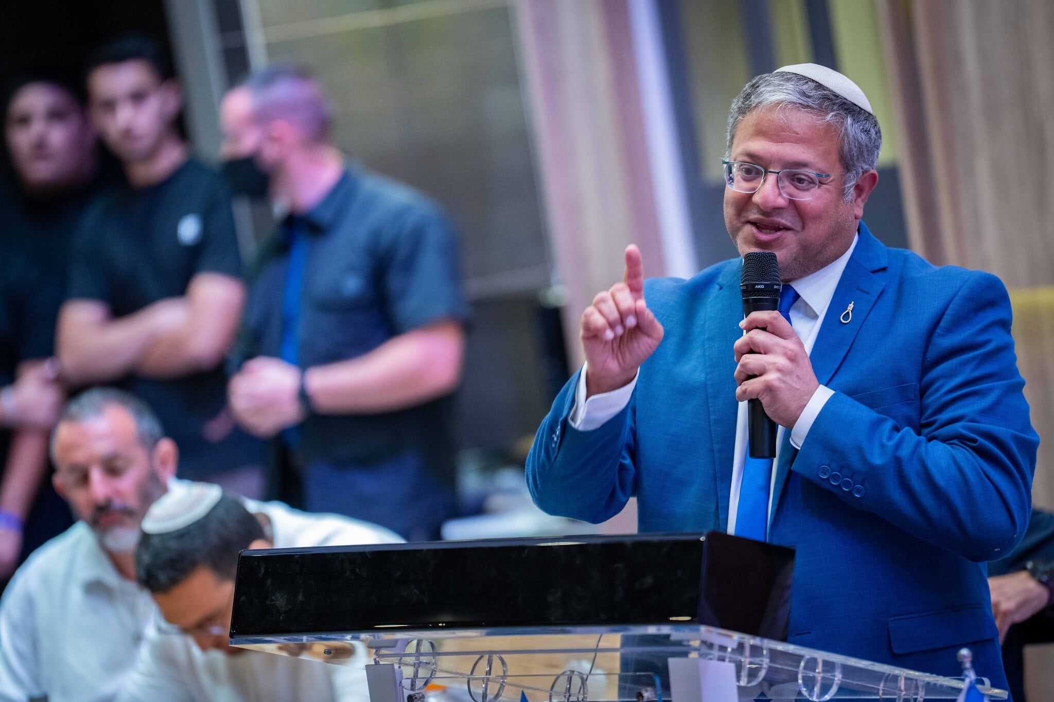 Election czar okays Ben Gvir address at police event after promise not to...