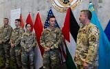 Soldiers from Kosovo visit a military base in southern Israel as they prepare to join the Board of Peace's International Stabilization Force (ISF) for Gaza on July 12, 2026. (Board of Peace)
