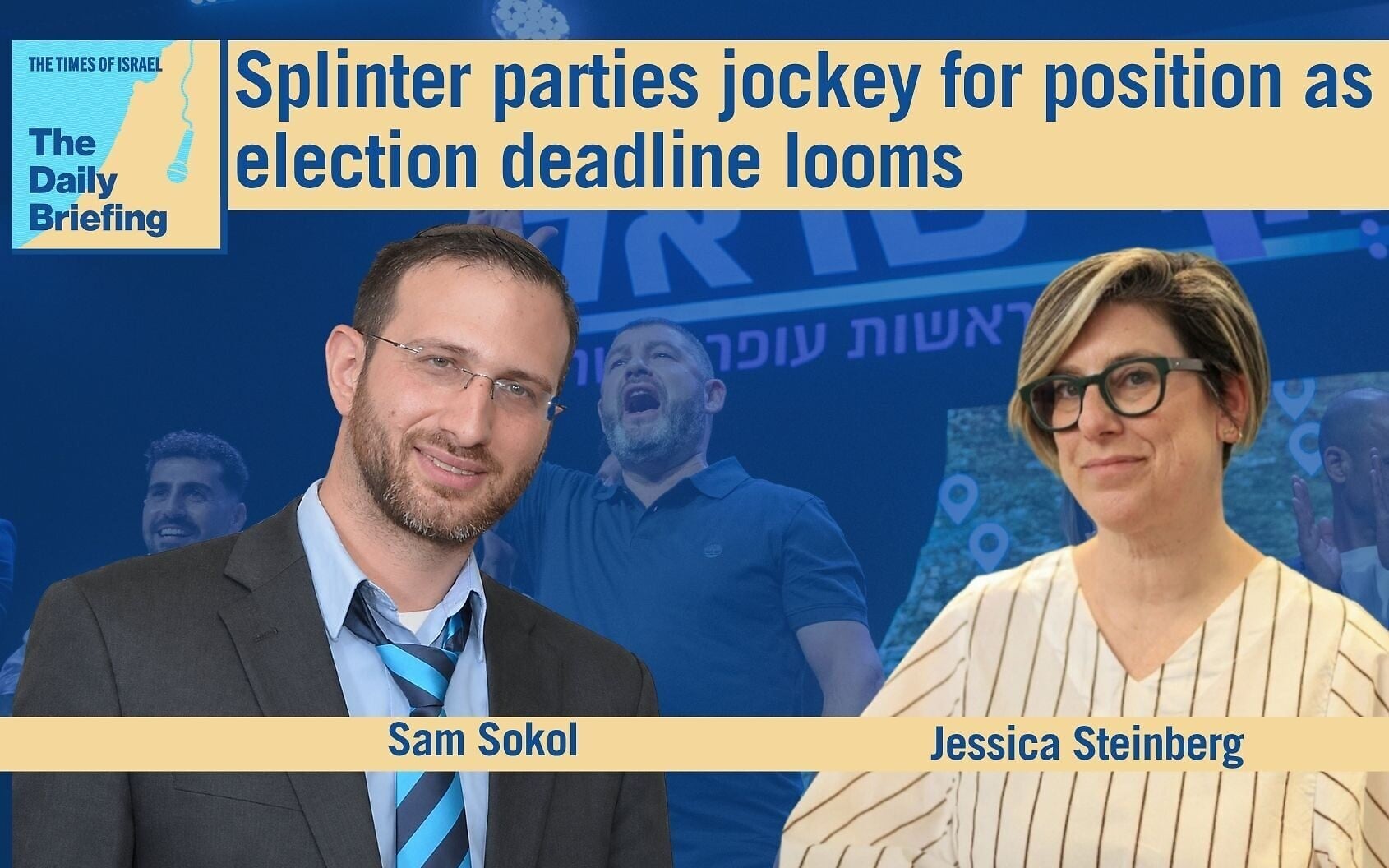 Daily Briefing Aug. 31: Splinter parties jockey for position as election...
