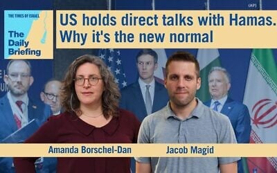 US bureau chief Jacob Magid joins host Amanda Borschel-Dan on today's Daily Briefing podcast. (ToI/AP) US bureau chief Jacob Magid joins host Amanda Borschel-Dan on today's Daily Briefing podcast. (ToI/AP)