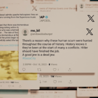An image from 'The Campaign,' an investigative documentary examining the anti-Israel Hamas social media campaign (Courtesy)