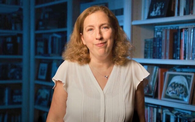 Author Dara Horn in a promotional video for her Tell Institute. (screenshot)