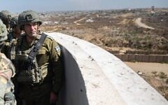 IDF Chief of Staff Lt. Gen. Eyal Zamir meets with troops in the Gaza Strip, August 25, 2026. (Israel Defense Forces)