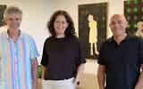 From left to right: Prof. Gil Levkowitz, Dr. Yael Kuperman and Prof. Alon Chen of the Weizmann Institute of Science. (Courtesy)