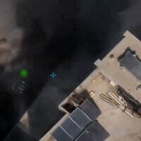An air strike targets a commander in Hamas's Nukhba Force, in the Gaza Strip, August 30, 2026. (IDF)