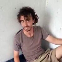 A British activist after being detained following clashes with settlers in the southern West Bank, August 29, 2026. (Screenshot: X/That’s How It Works)