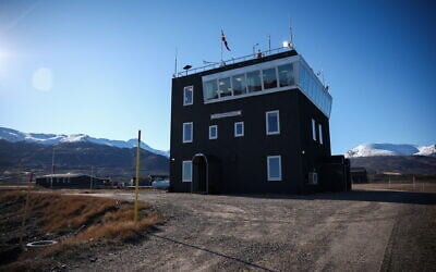 Mestersvig military outpost in Mestersvig, Greenland, September 18, 2025. (Guglielmo Mangiapane/Reuters)