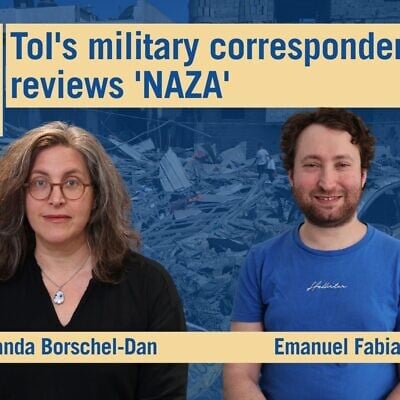 Military correspondent Emanuel Fabian joins host Amanda Borschel-Dan for today's Daily Briefing podcast. (ToI/AP) Military correspondent Emanuel Fabian joins host Amanda Borschel-Dan for today's Daily Briefing podcast. (ToI/AP)