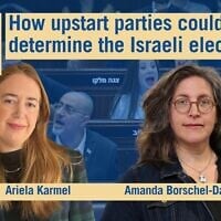Political correspondent Ariela Karmel joins host Amanda Borschel-Dan on today's Daily Briefing podcast. (ToI/Flash90)