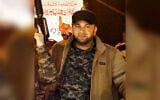 Muhammad Abdul Salam al-Yazouri, slain commander of Hamas's Khan Younis Brigade, is seen in an undated photo shared to social media after his death in an IDF airstrike, September 11, 2026. (X, used in accordance with Clause 27a of the Copyright Law)