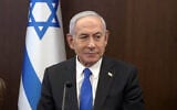 Prime Minister Benjamin Netanyahu speaks during a cabinet meeting, September 6, 2026, in Jerusalem. (Omer Meran/GPO)