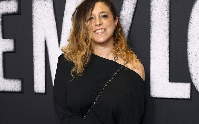 Ariana Harwicz attends 'Die My Love' New York Premiere at AMC Lincoln Square Theater on November 1, 2025 in New York City. (Arturo Holmes/Getty Images/AFP)