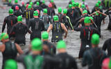 Illustrative: Triathletes enter the water to start the swim leg of the 2026 IRONMAN Canada-Ottawa on August 2, 2026 in Ottawa, Ontario, Canada. (Vaughn Ridley/Getty Images for Ironman/AFP)