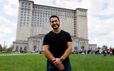 US Democratic Senate candidate from Michigan Abdul El-Sayed poses for a photo at the Labor Day parade in Detroit, Michigan on September 7, 2026. (Jeff Kowalsky/AFP)