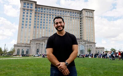 US Democratic Senate candidate from Michigan Abdul El-Sayed poses for a photo at the Labor Day parade in Detroit, Michigan on September 7, 2026. (Jeff Kowalsky/AFP) US Democratic Senate candidate from Michigan Abdul El-Sayed poses for a photo at the Labor Day parade in Detroit, Michigan on September 7, 2026. (Jeff Kowalsky/AFP)