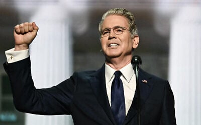 US Secretary of Treasury Scott Bessent speaks during the Republican National Midterm Convention at the American Airlines Center in Dallas, Texas on September 9, 2026. (Kent NISHIMURA/AFP)