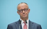 German Chancellor and leader of Germany’s Christian Democratic Union (CDU) Friedrich Merz addresses a press conference, one day after state elections in Berlin and Mecklenburg-Western Pomerania in Berlin on September 21, 2026. (Jens SCHLUETER/AFP)