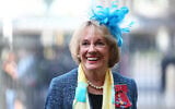 British journalist Esther Rantzen arrives to attend a service of Thanksgiving for the life and work of late British singer Dame Vera Lynn, at Westminster Abbey, in central London, on March 21, 2022. (Hollie Adams/AFP)