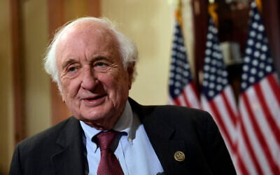 Rep. Sander Levin on Capitol Hill in Washington, November 29, 2018. (AP Photo/Susan Walsh)
