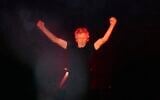 Roger Waters performs in Montevideo, Uruguay, November 17, 2023. (AP Photo/Matilde Campodonico)