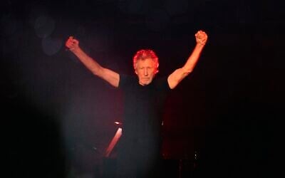 Roger Waters performs in Montevideo, Uruguay, November 17, 2023. (AP Photo/Matilde Campodonico) Roger Waters performs in Montevideo, Uruguay, November 17, 2023. (AP Photo/Matilde Campodonico)