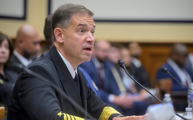 Admiral Brad Cooper, USN, Commander, US Central Command, appears before a House Committee on Armed Services business meeting on the US Military Posture and National Security Challenges in the Greater Middle East and Africa, on Capitol Hill, May 19, 2026, in Washington. (AP Photo/Rod Lamkey, Jr.) Admiral Brad Cooper, USN, Commander, US Central Command, appears before a House Committee on Armed Services business meeting on the US Military Posture and National Security Challenges in the Greater Middle East and Africa, on Capitol Hill, May 19, 2026, in Washington. (AP Photo/Rod Lamkey, Jr.)