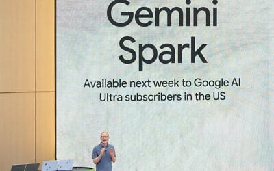 Josh Woodward, vice president of Google Labs and Gemini, speaks about Gemini Spark at a Google I/O event in Mountain View, Calif., May 19, 2026. (AP Photo/Jeff Chiu) Josh Woodward, vice president of Google Labs and Gemini, speaks about Gemini Spark at a Google I/O event in Mountain View, Calif., May 19, 2026. (AP Photo/Jeff Chiu)