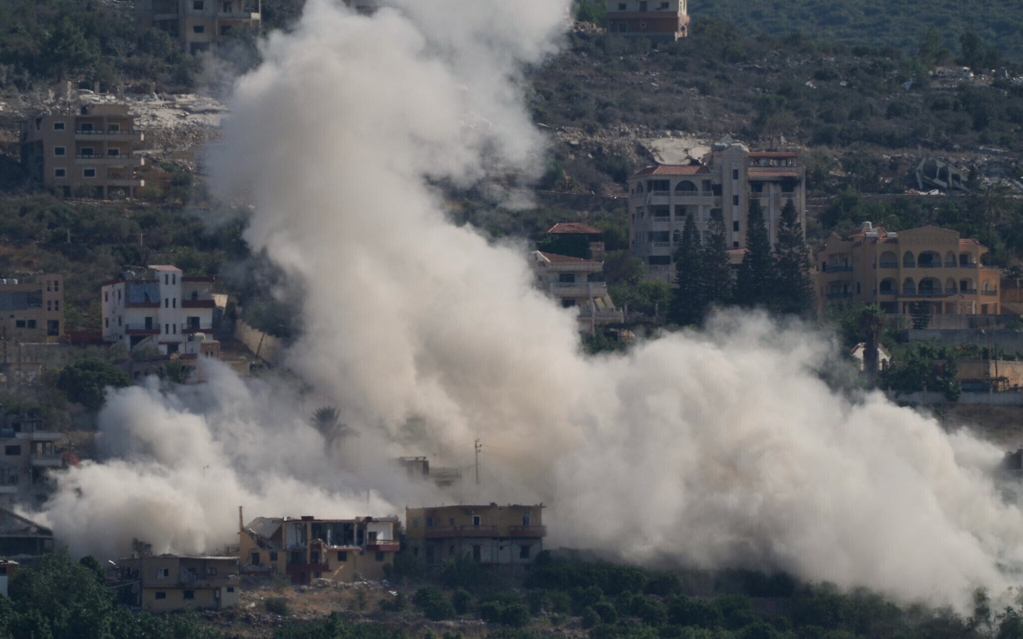 Israeli Strikes Follow Hezbollah Drone Attack in Lebanon