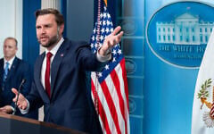 Vice President JD Vance speaks with reporters in the James Brady Press Briefing Room at the White House, July 23, 2026, in Washington. (AP Photo/Alex Brandon)