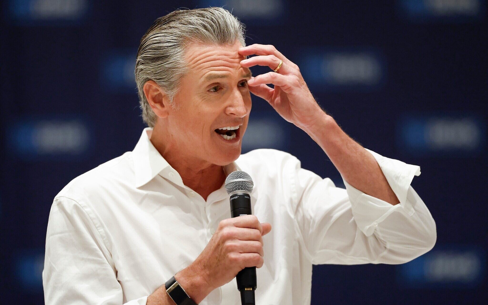 Governor Gavin Newsom Comments on Democratic Party Stance Toward Israeli Government