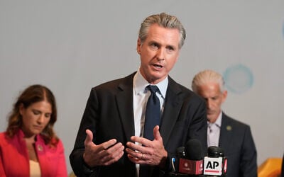 California Governor Gavin Newsom speaks at the Bay Area Discovery Museum, September 10, 2026, in Sausalito, Calif. (AP Photo/Jeff Chiu) California Governor Gavin Newsom speaks at the Bay Area Discovery Museum, September 10, 2026, in Sausalito, Calif. (AP Photo/Jeff Chiu)