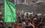 Palestinians carry the body of Hamas commander Ahmad al-Batash during his funeral after he was killed in an Israeli airstrike the day before, Gaza City, September 15, 2026. (AP Photo/Yousef Al Zanoun)